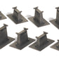 Bachmann 44871 N E-Z Track Graduated Pier (Set of 16)