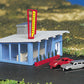 Bachmann 45709 N Plasticville Assembled Drive-In Burger Stand
