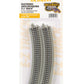 Bachmann 44849 N Nckl Silver 11.25" Radius Curved Auto-Reversing E-Z Track