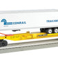Williams 48402 O Conrail Front Runner Intermodal 3-Rail Car w/Trailer MT/Box