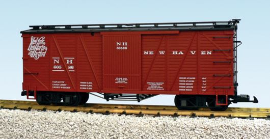USA Trains 1442 G New Haven Single-Sheathed Outside-Braced Box Car #60586
