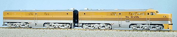 USA Trains R22400 G D&RGW Alco PA-1/PB-2 Diesel Locomotive Set