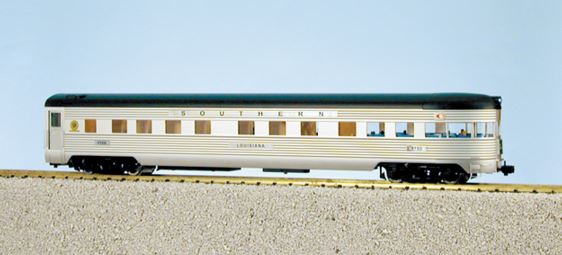 USA Trains R31120 G Southern Corrugated Aluminum Lighted Observation Car LN/Box