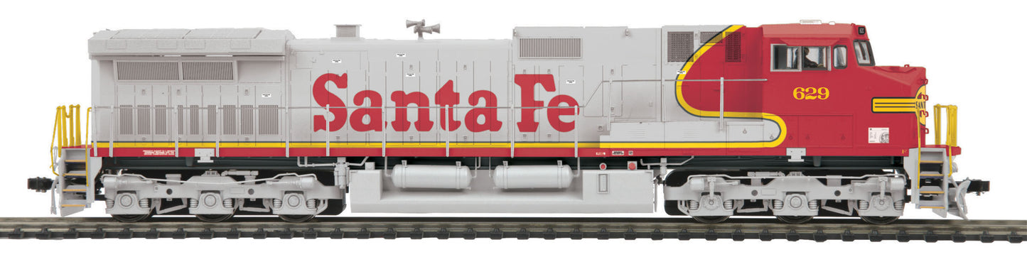 MTH 80-2304-1 HO Santa Fe Dash-9 Diesel Engine with Proto-Sound 3 #629