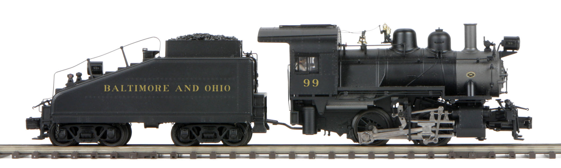 MTH 20-3599-1 O Baltimore & Ohio Class A5s 0-4-0 Steam Loco w/ Proto-Sound 3 #99