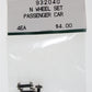 Kato 93-2040 N Passenger Car Wheelset (Pack of 4)
