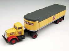 Classic Metal Works 31130 HO Mini Metals Wayne Feeds Super Power Tractor/Trailer