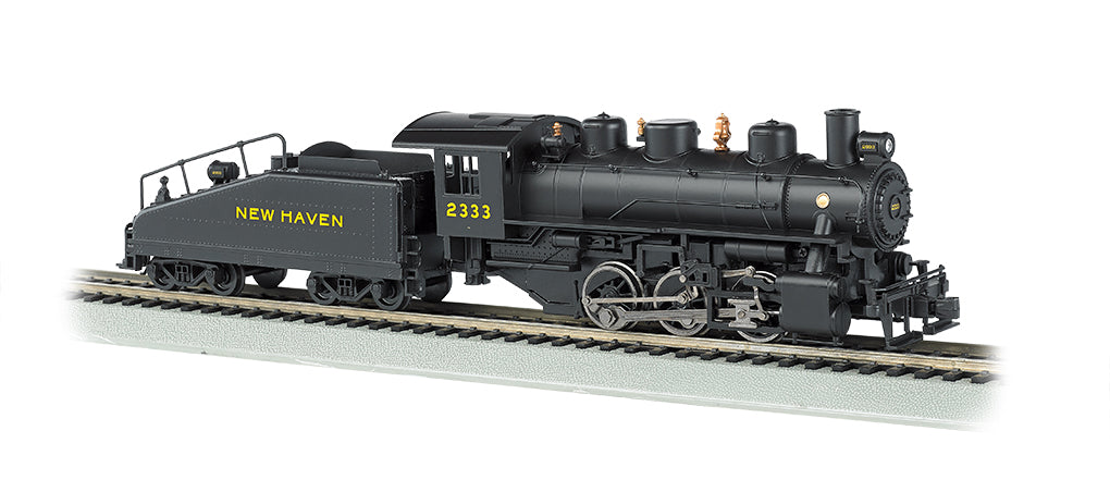 Bachmann 51606 HO New Haven USRA 0-6-0 Steam Loco & Slope-Back Tender w/DCC