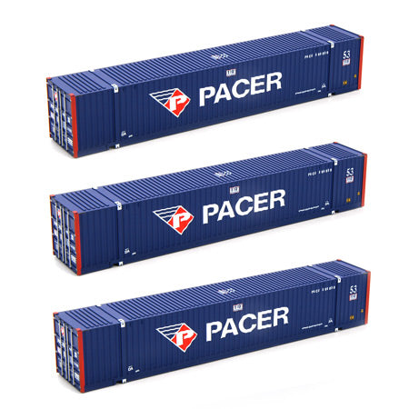 Athearn 26582 HO RTR Pacer 53' Jindo Container (3)