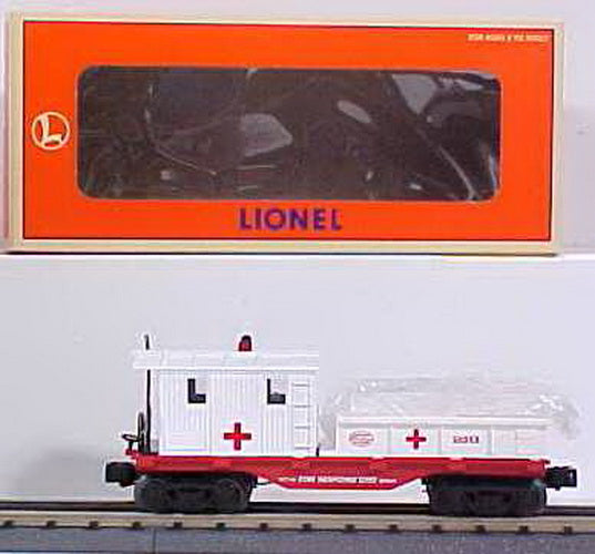 Lionel 6-26513 O Gauge NYC Emergency First Aid Caboose LN/Box