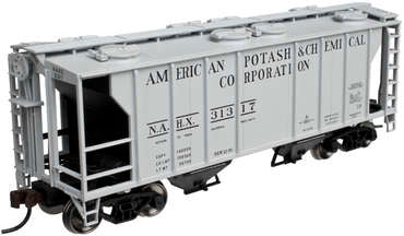 Atlas 20003200 HO American Potash & Chemical PS-2 Covered Hopper #31317