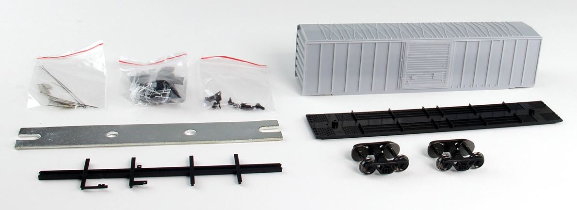 Atlas 20001533 HO Undecorated FMC 5077 Single Door Boxcar Late Version