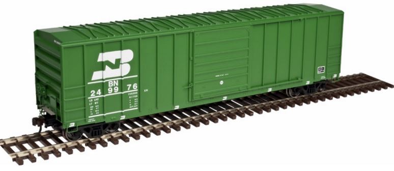 Atlas 20003324 HO Burlington Northern FMC 5077 Single Door Boxcar #249976