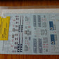 A-Line 25807 HO ITEL/Burlington Northern/ITEL 48'' Container Decals