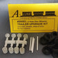 A-Line 50003 HO Trailer Upgrade 2 Hole Disc - 8 Wheels & 16 Tires Kit