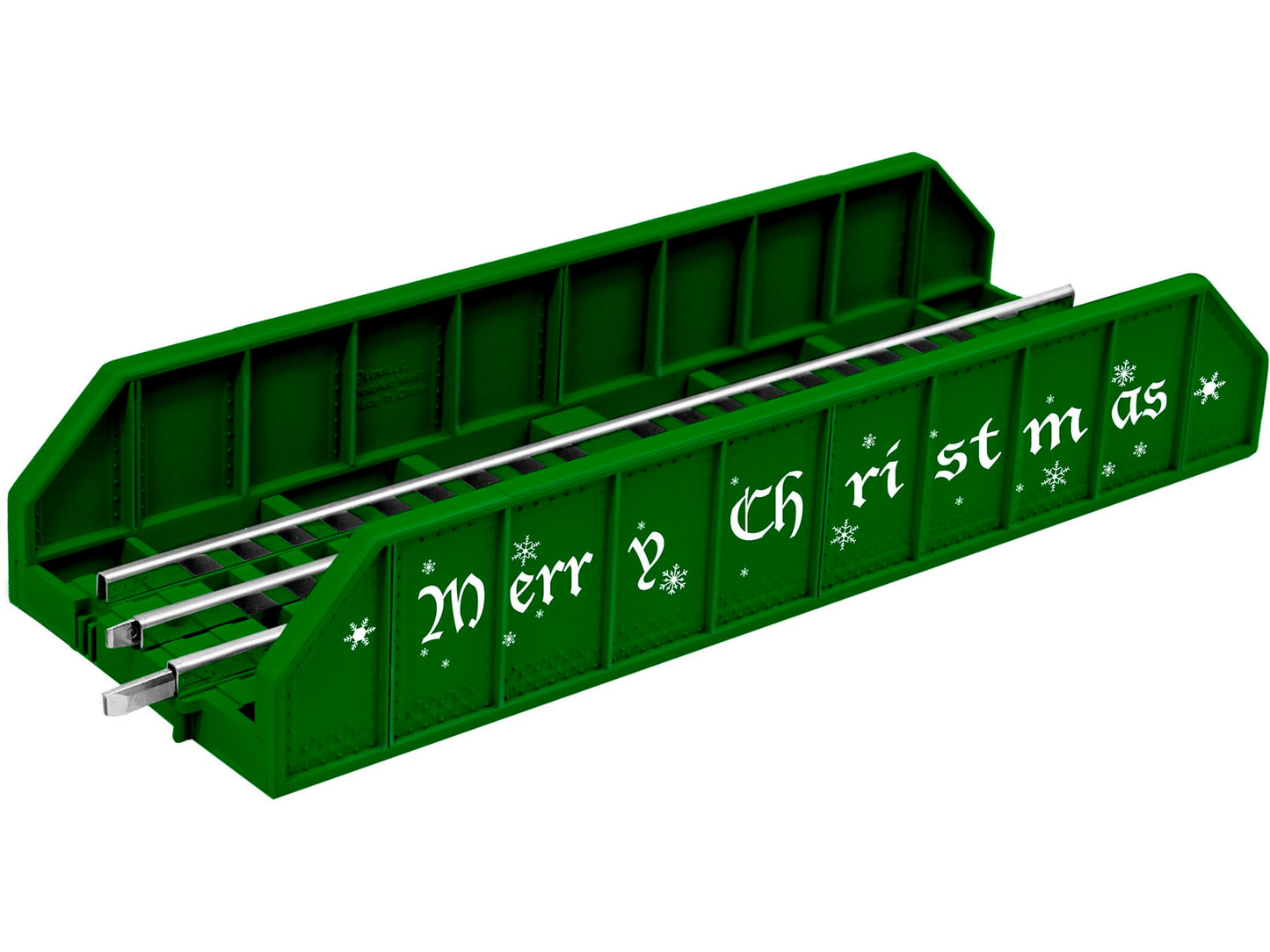 Lionel 6-81249 O Green & White Merry Christmas Girder Bridge Kit MT/Box