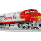 Lionel 6-82215 O Santa Fe 'Warbonnet' LEGACY Scale ES44AC Diesel Locomotive #440
