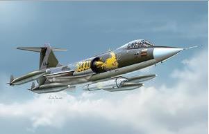Italeri 1296 1:72 F-104G Starfighter Military Aircraft Plane Model Kit