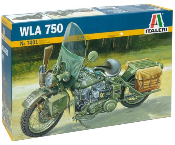 Italeri 7401 1:9 WLA 750 Motorcycle
