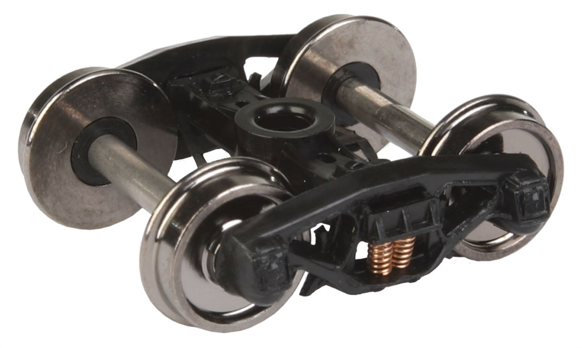 Walthers 920-2008 HO Sprung Trucks W/33" Metal Wheels & Axles (Pack of 2)