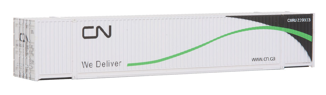 Walthers 949-8501 HO 53' Singamas Corrugated Side Container - Canadian National