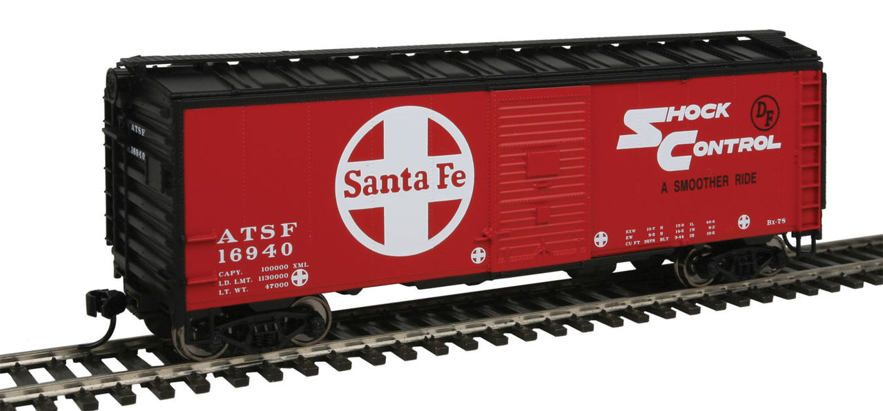 Walthers 910-1752 HO Santa Fe 40' AAR 1948 Boxcar - Ready to Run #16940