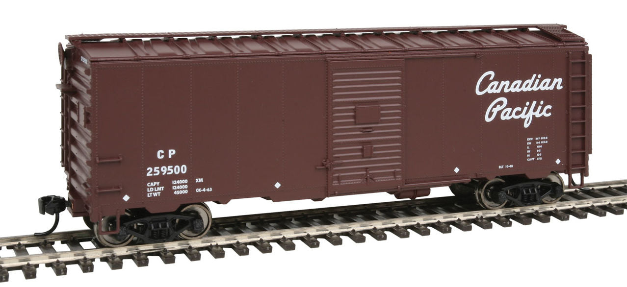Walthers 910-1755 HO Canadian Pacific 40' AAR 1948 Boxcar - Ready to Run #259500