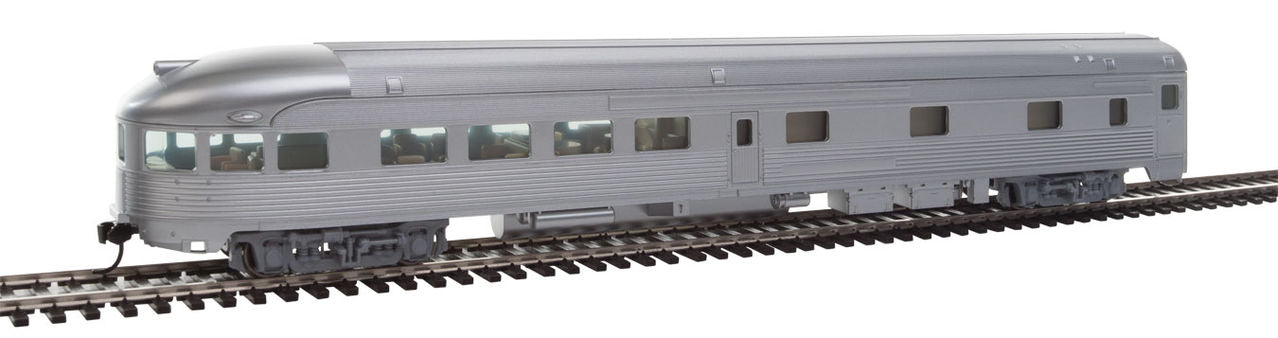 Walthers 910-30350 HO Painted, Unlettered 85' Budd Observation - Ready To Run LN/Box