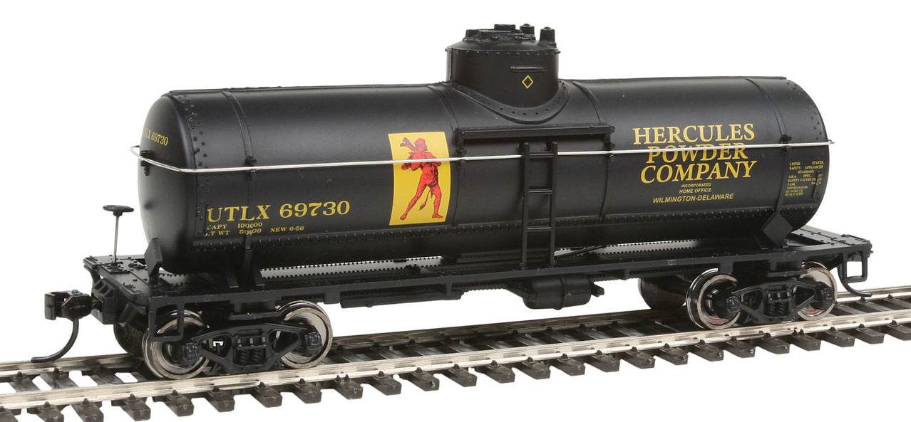 Walthers 910-1019 HO Hercules Powder Co. UTLX 36' 10,000-Gallon Tank Car #69730
