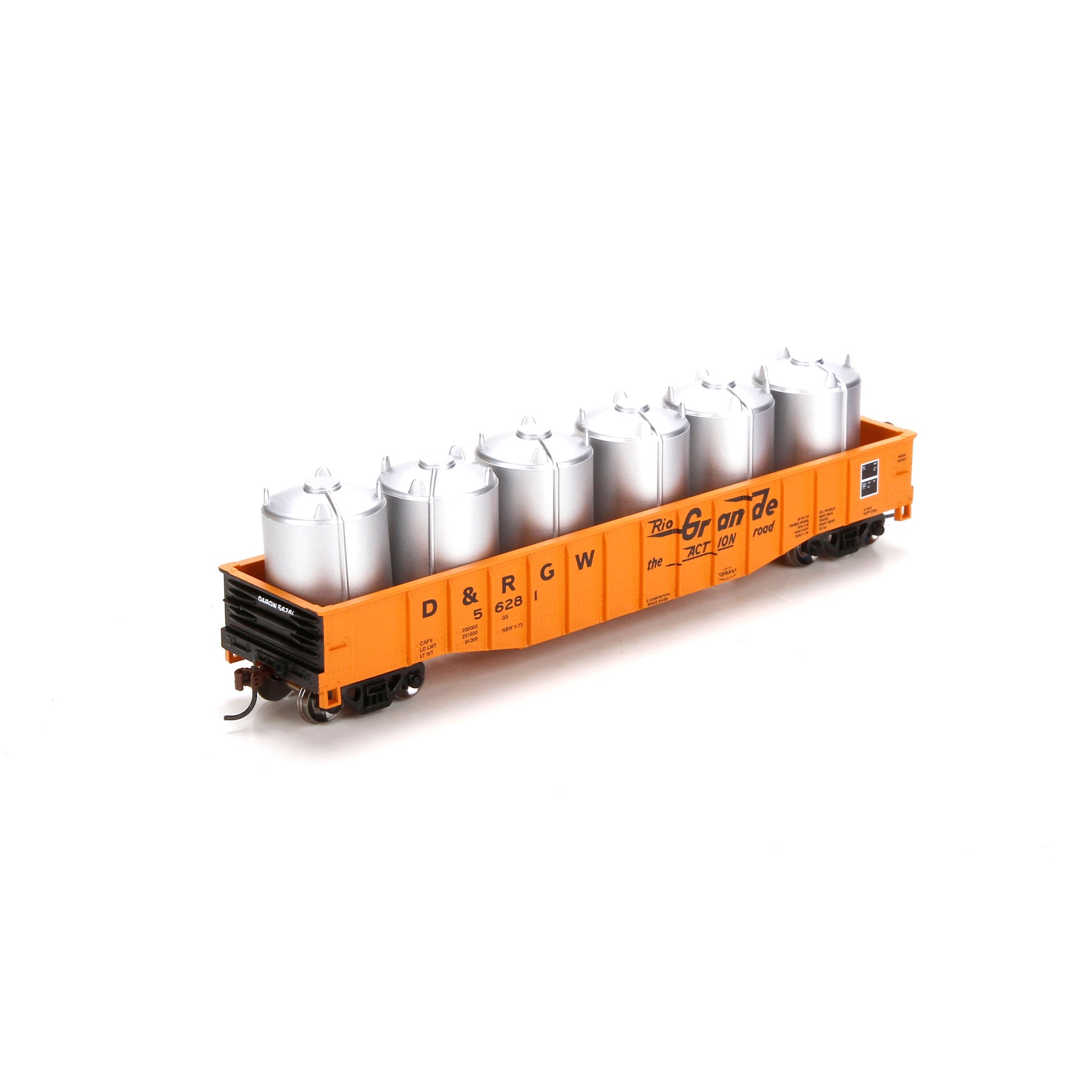 Athearn 29339 HO Denver and Rio Grande Western 50' Gondola #56281