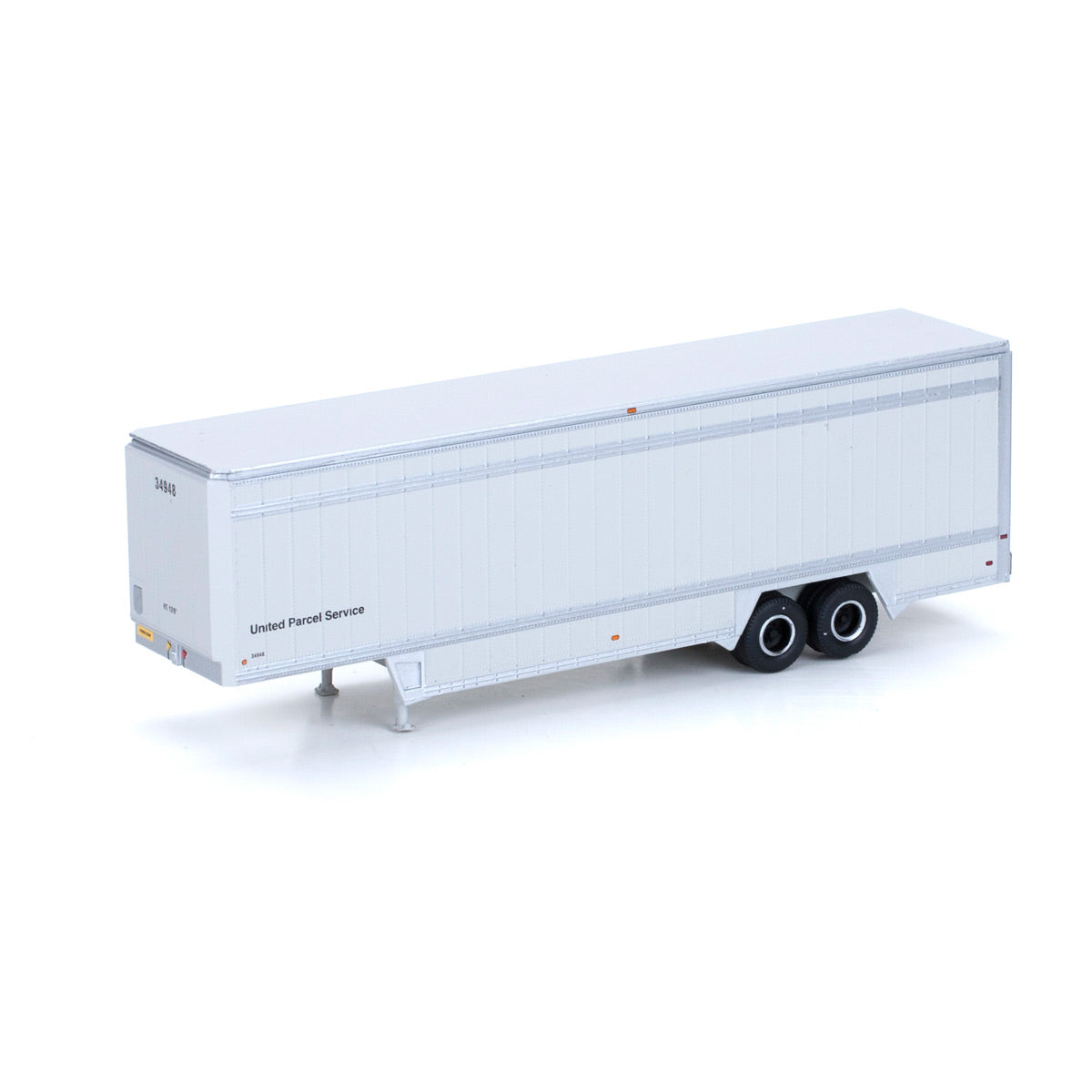 Athearn 29411 HO United Parcel Service 40' Drop Sill Parcel Trailer #34948