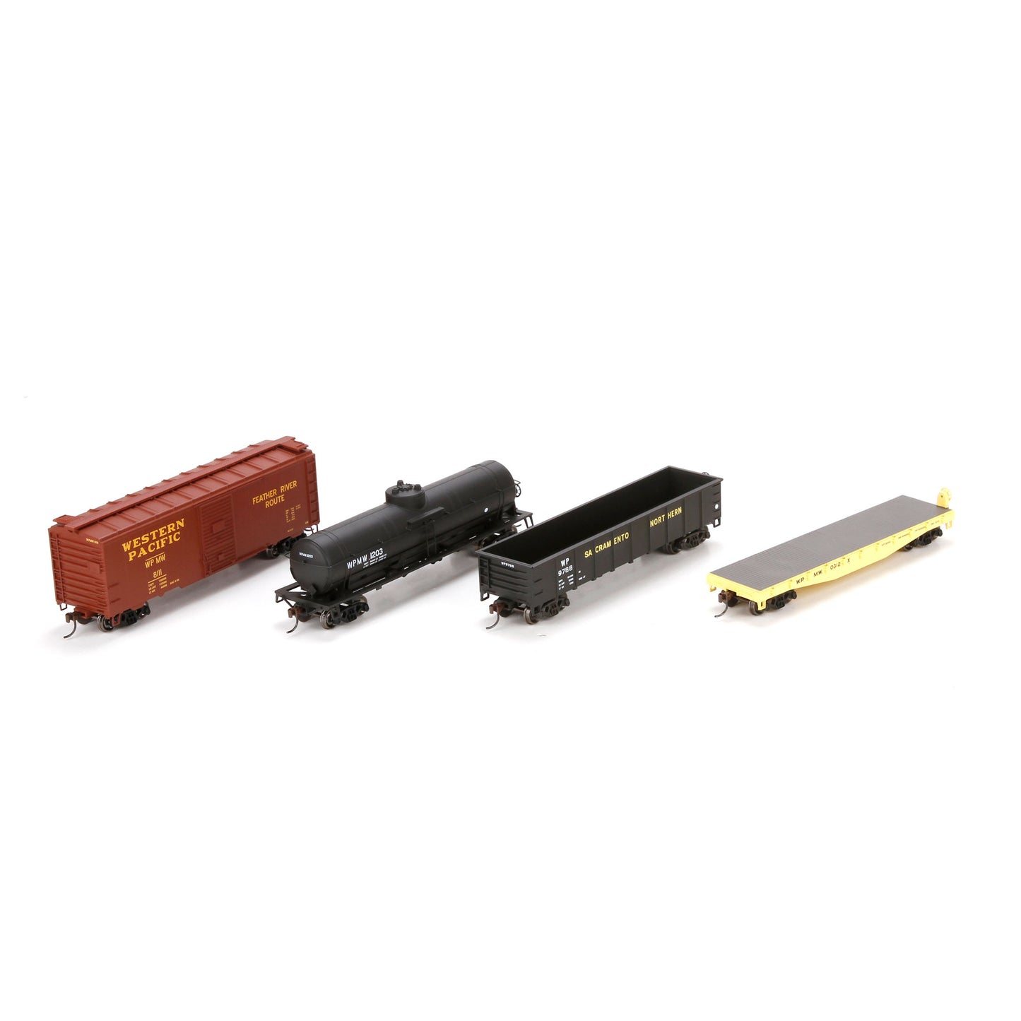 Athearn ATH5359 HO Western Pacific Work Train (4)
