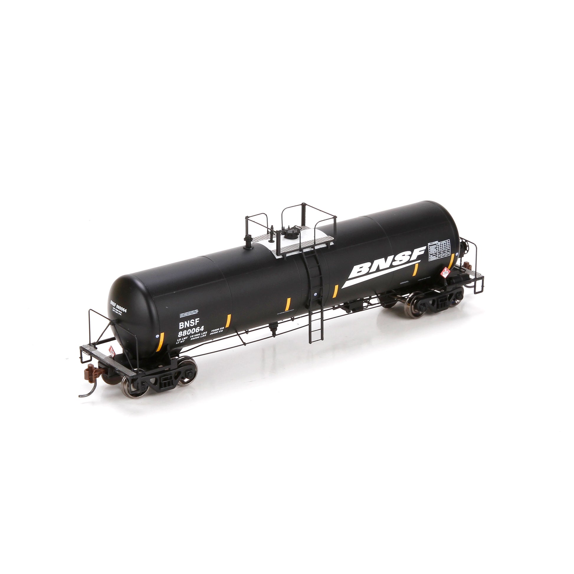 Athearn 73973 HO Burlington Northern Santa Fe 20,900-Gallon Tank #880064