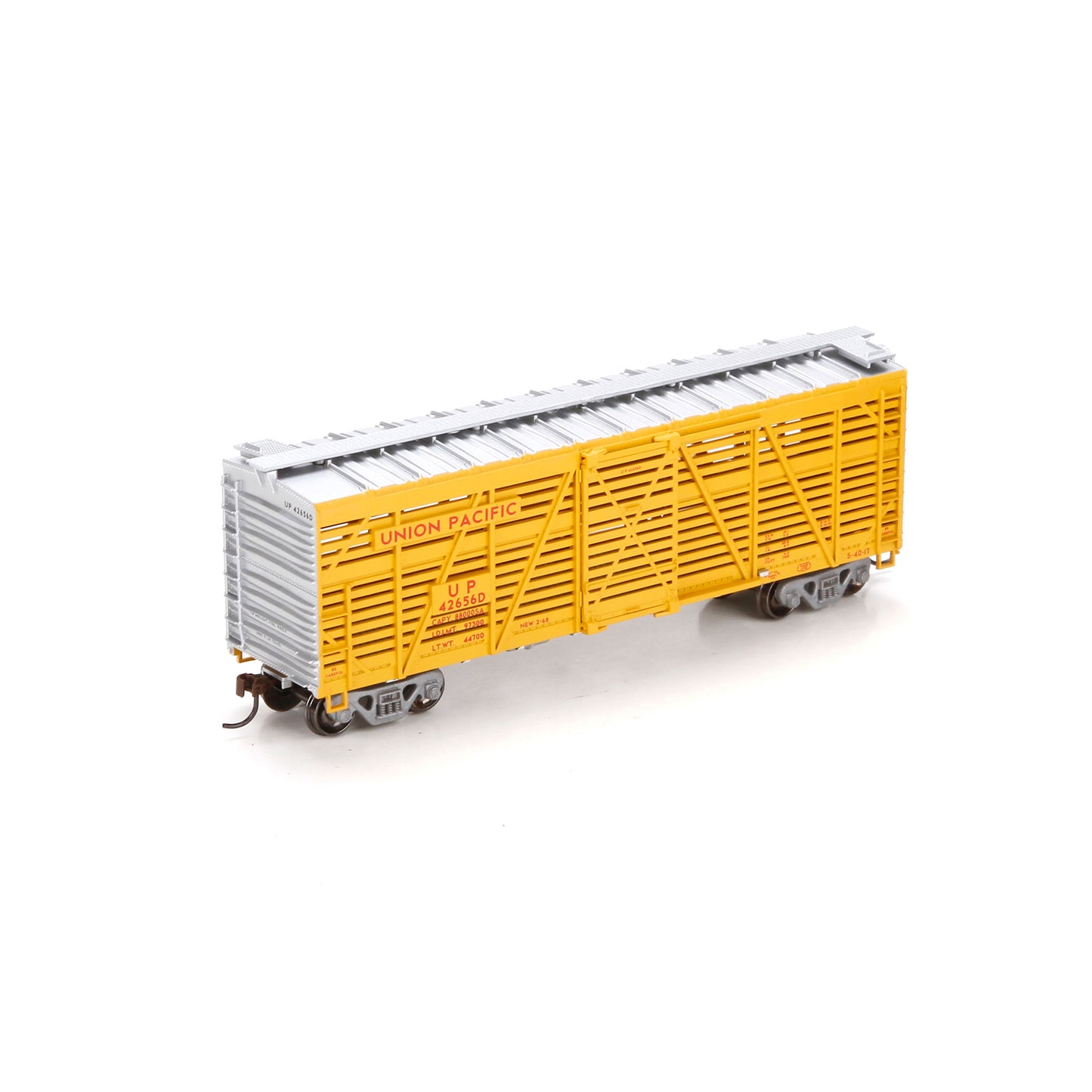 Athearn 75967 HO Union Pacific 40' Stock Car #42656D