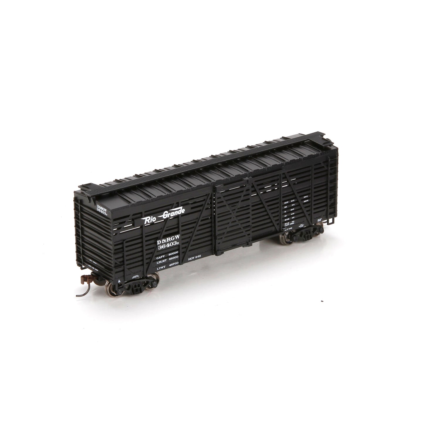 Athearn 75977 HO Denver and Rio Grande Western 40' Stock Car #36403