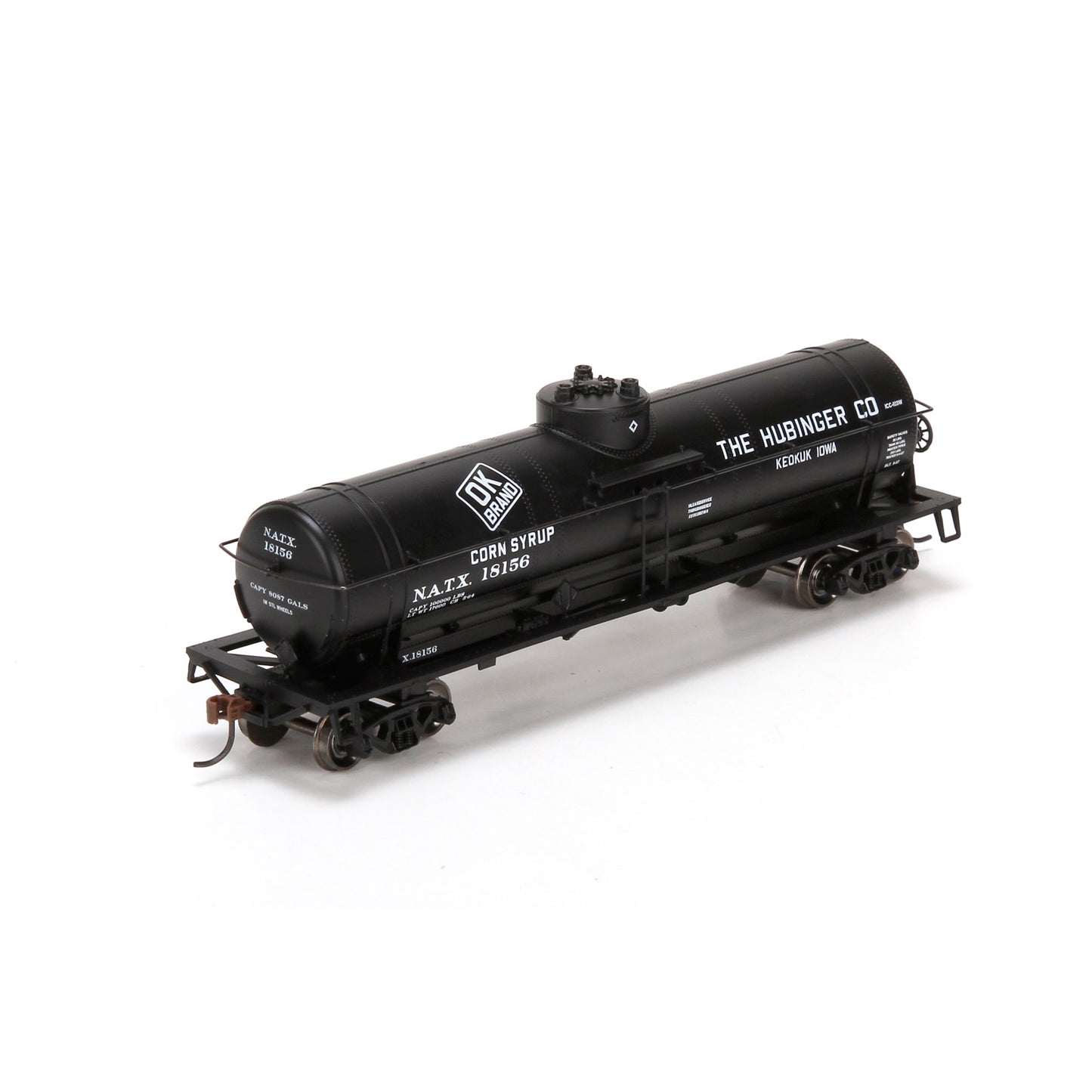 Athearn 76696 HO OK Brand 1-Dome Tank #18156 LN/Box