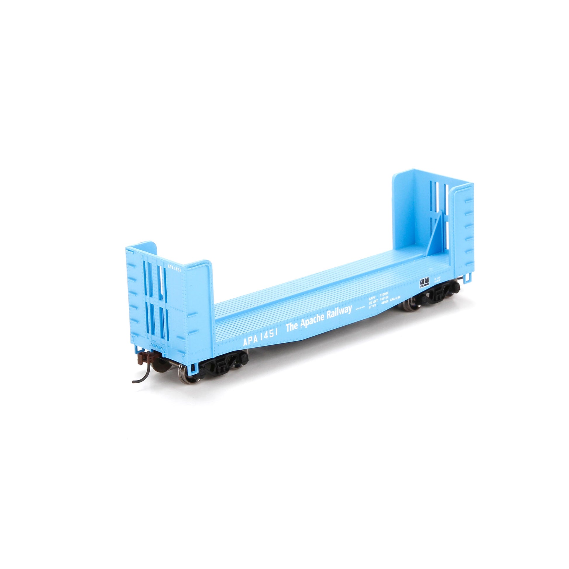 Athearn 81490 HO Apache Railway 40' Pulpwood Flatcar #1451