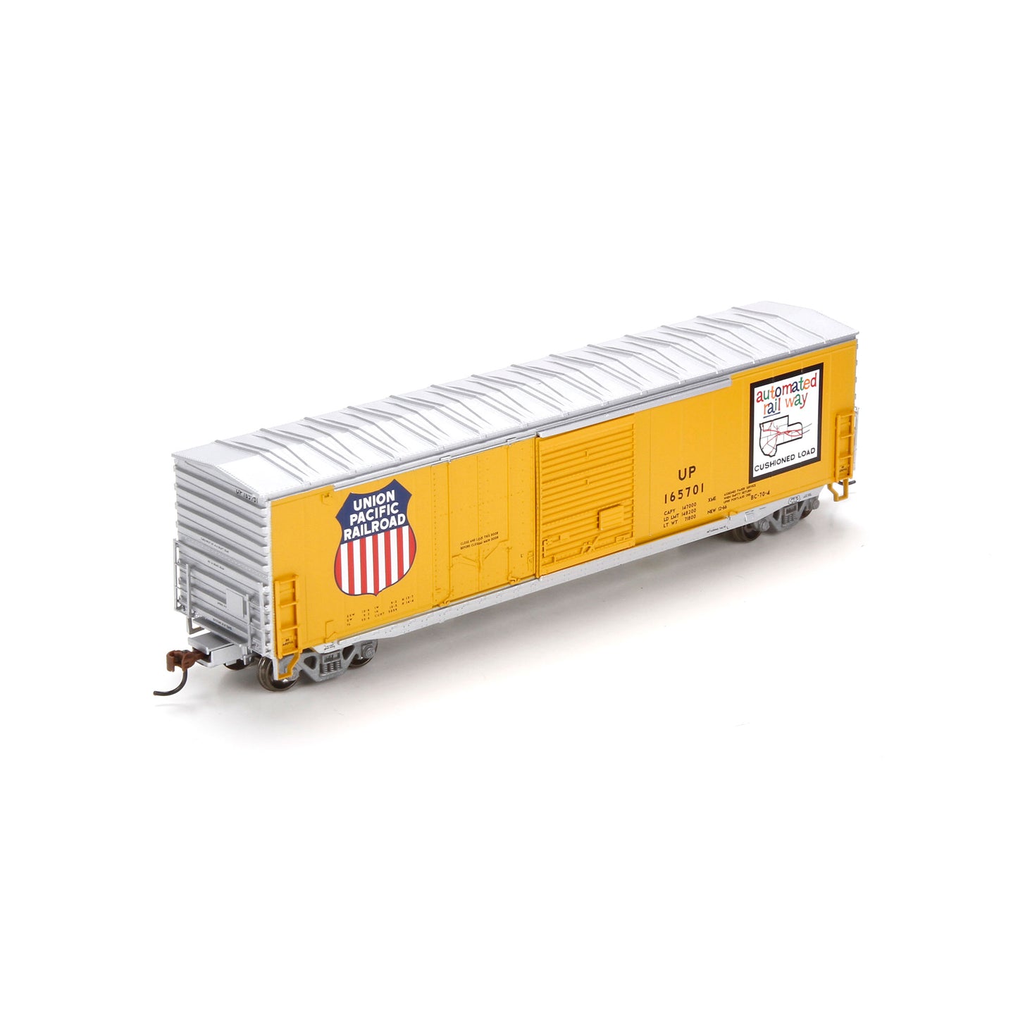 Athearn 89528 HO Scale Union Pacific 50' ACF Combo Door Box #165701