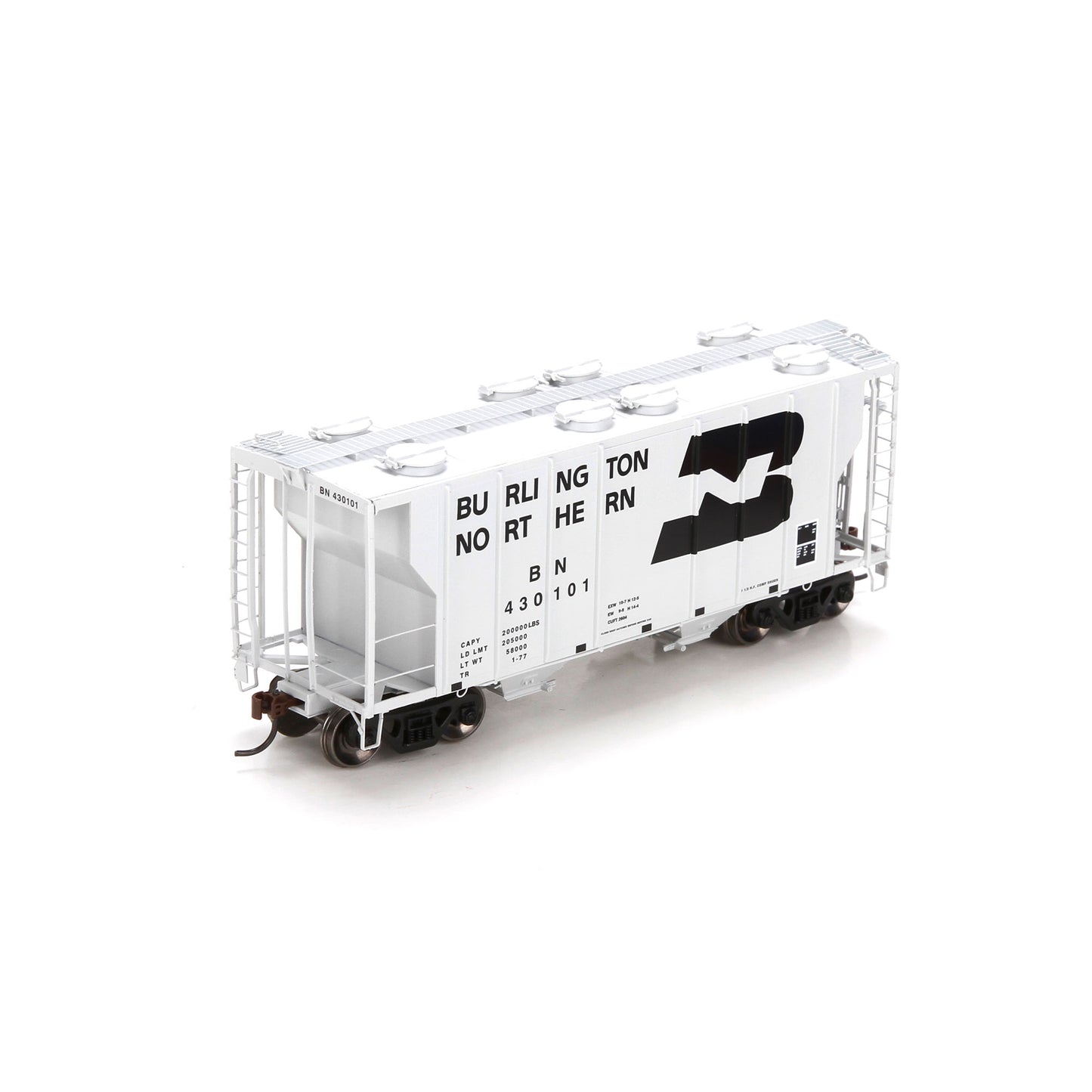 Athearn 97330 HO Burlington Northern PS-2 2600 Covered Hopper #430101