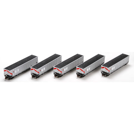Athearn 97872 HO PGEX Bethgon Coalporter w/Load #1 (Set of 5)