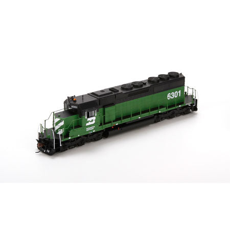 Athearn 98829 HO Burlington National SD40 Diesel Locomotive w/DCC & Sound #6301
