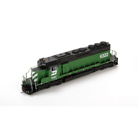 Athearn 98832 HO Burlington National SD40 Diesel Locomotive w/DCC & Sound #6322