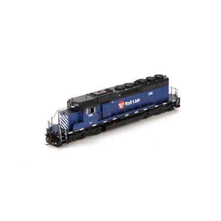 Athearn 98841 HO Montana Rail Link SD40 Diesel Locomotive w/DCC & Sound #256