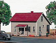 American Model Builders 139 HO Scale Laser Art Maple Street 1.5 Story House Kit