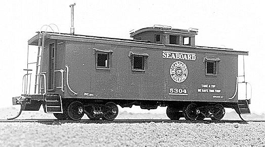 American Model Builders 860 Laser Art SAL 5CC Sheathed Caboose HO Scale Kit