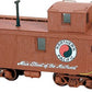 American Model Builders 871 HO Scale Laser Art Northern Pacific 1200 Caboose Kit