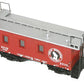 American Model Builders 877 Laser Art GN/BN Transfer Wood Caboose HO Scale Kit