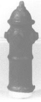 American Model Builders 404 HO Scale Laser Art Fire Hydrants Kit (Pack of 6)
