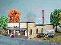 American Model Builders 146 HO West End Exchange Laser Art Building Kit