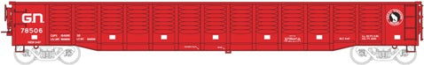 Trainworx Inc 25202-05 N Great Northern 52'6" Corrugated Gondola #78461